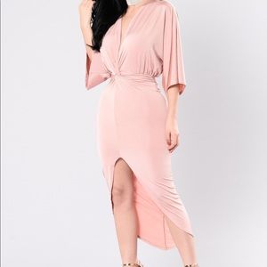 Blush dress